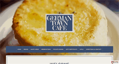 Desktop Screenshot of germantowncafe.com